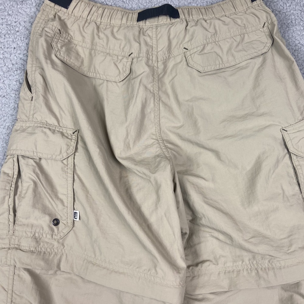 REI Mens Green Nylon Cargo Convertible Hiking Pants UPF 50+ Small 32 Inseam - Picture 9 of 10